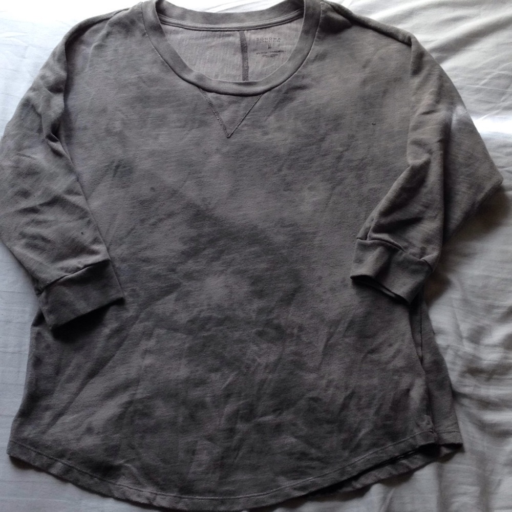 Sonoma 3/4 sleeve shirt